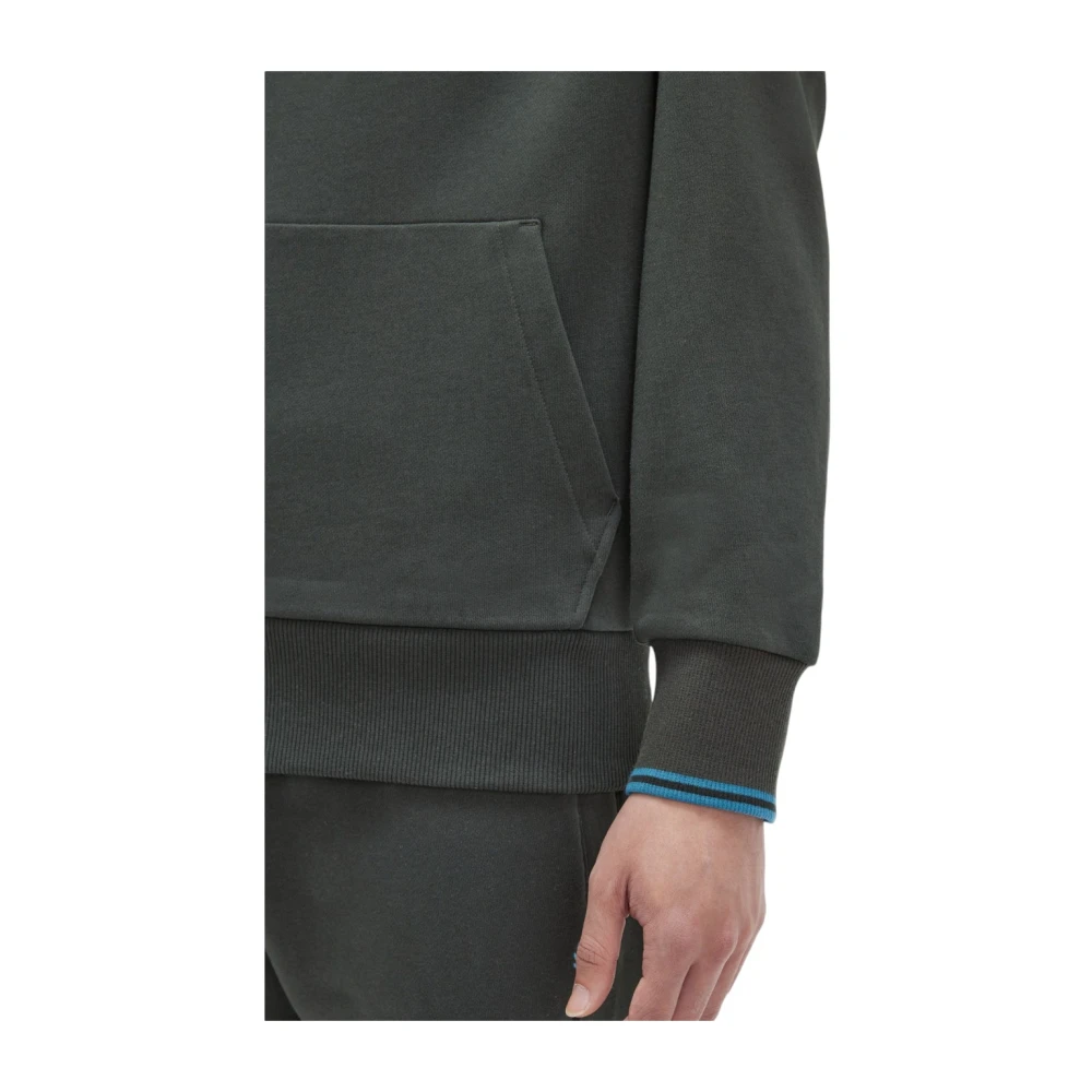Fred Perry Stijlvolle Sweatshirt voor Mannen Green Heren