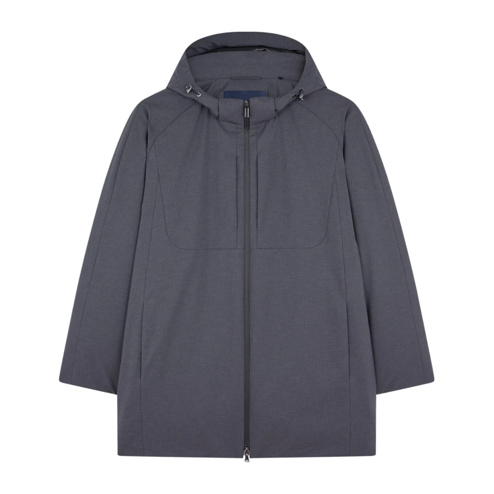 PAUL & SHARK Parka van technische stof Gray Heren