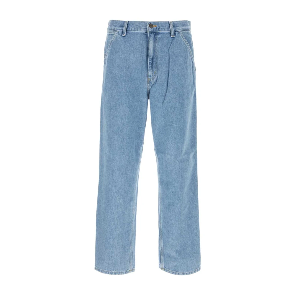 Carhartt WIP Denim Kniebroek Blue Heren