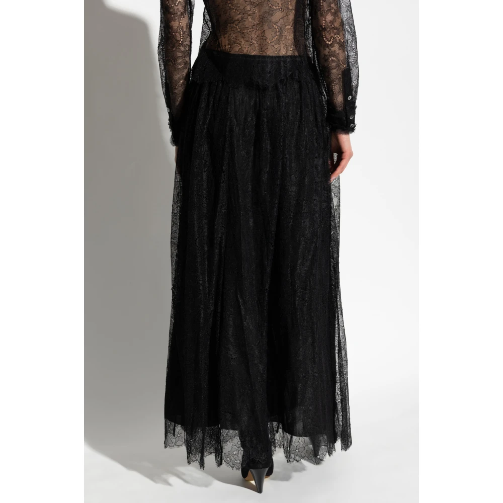 Ulla Johnson Kanten rok Amelie Black Dames