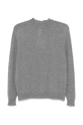 Mellan Grå Turtleneck Tröja