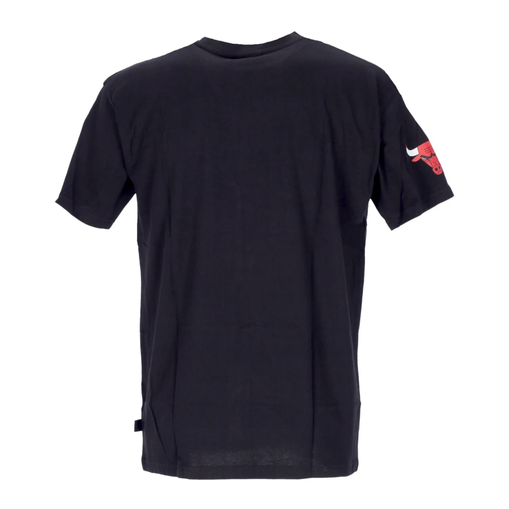 new era Chicago Bulls Oversize Tee Zwart Black Heren