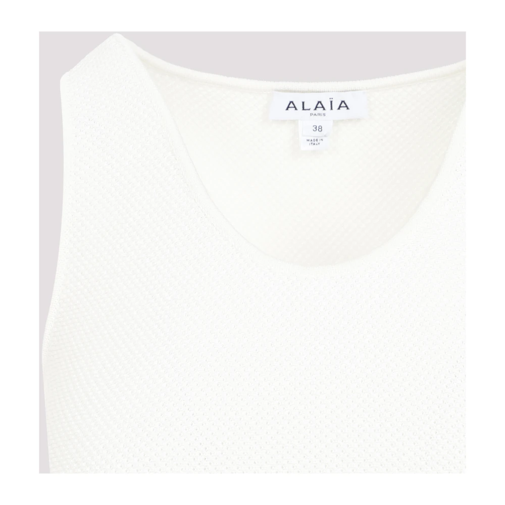 Alaïa Witte Skaterjurk White Dames