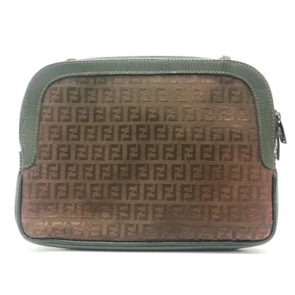 Fendi Vintage Pre-owned Fabric fendi-bags Brown Dames