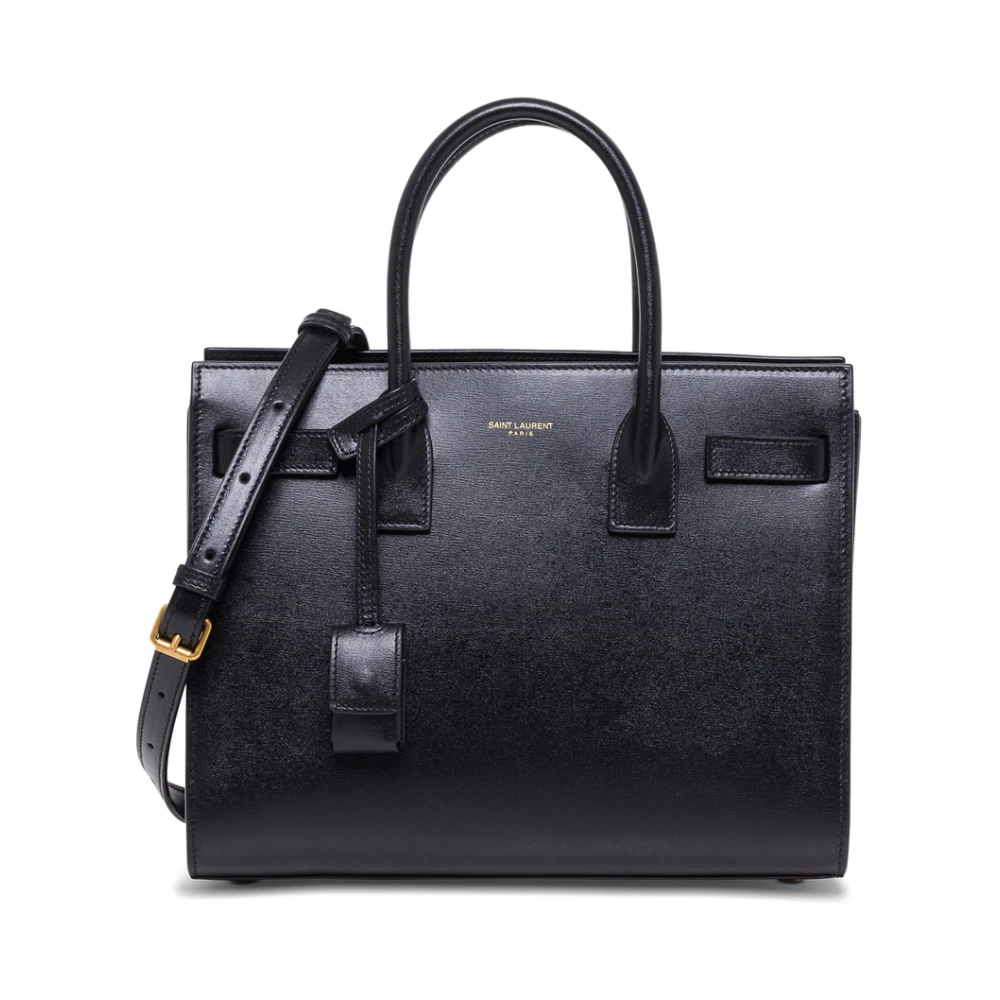 Saint Laurent Women's Black Sac De Jour Baby Handbag