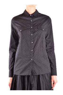 chemise-a-pois-gris