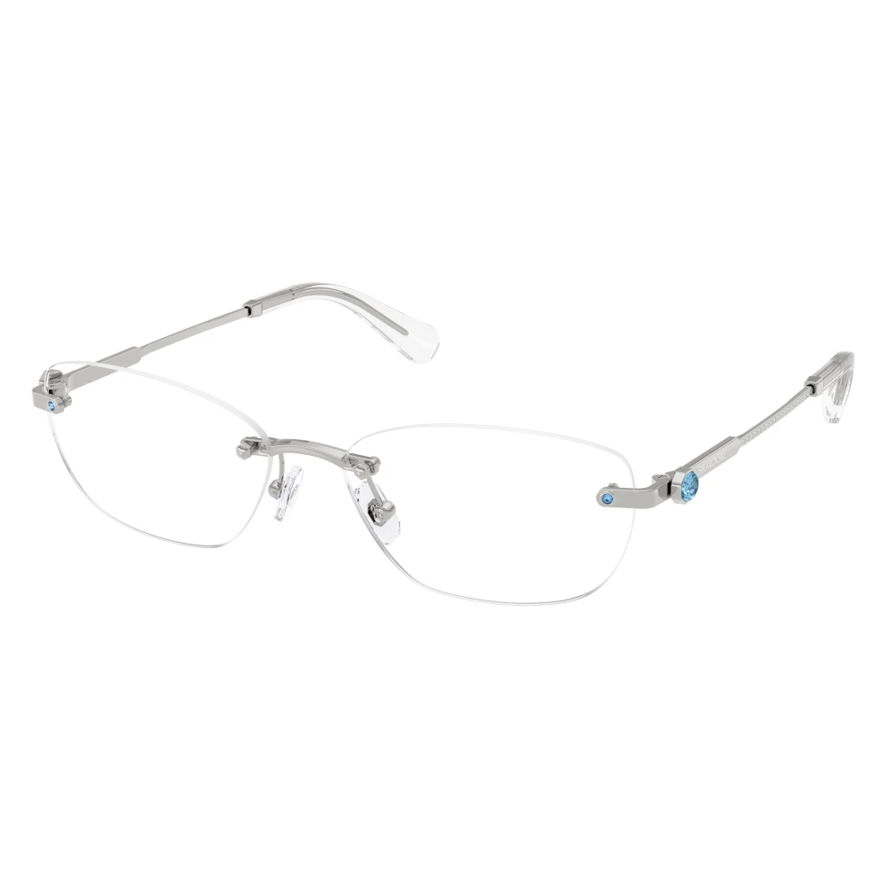 Swarovski Women's Gray Glasses, 56 Mm, Sk1037 Optical Frame