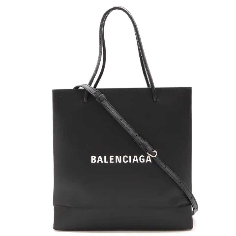 Balenciaga Vintage Pre-owned Leather totes Black Dames