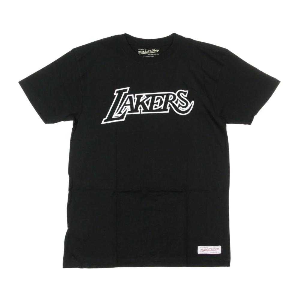Mitchell & Ness Heren Monochrome Tee Loslak Black Heren