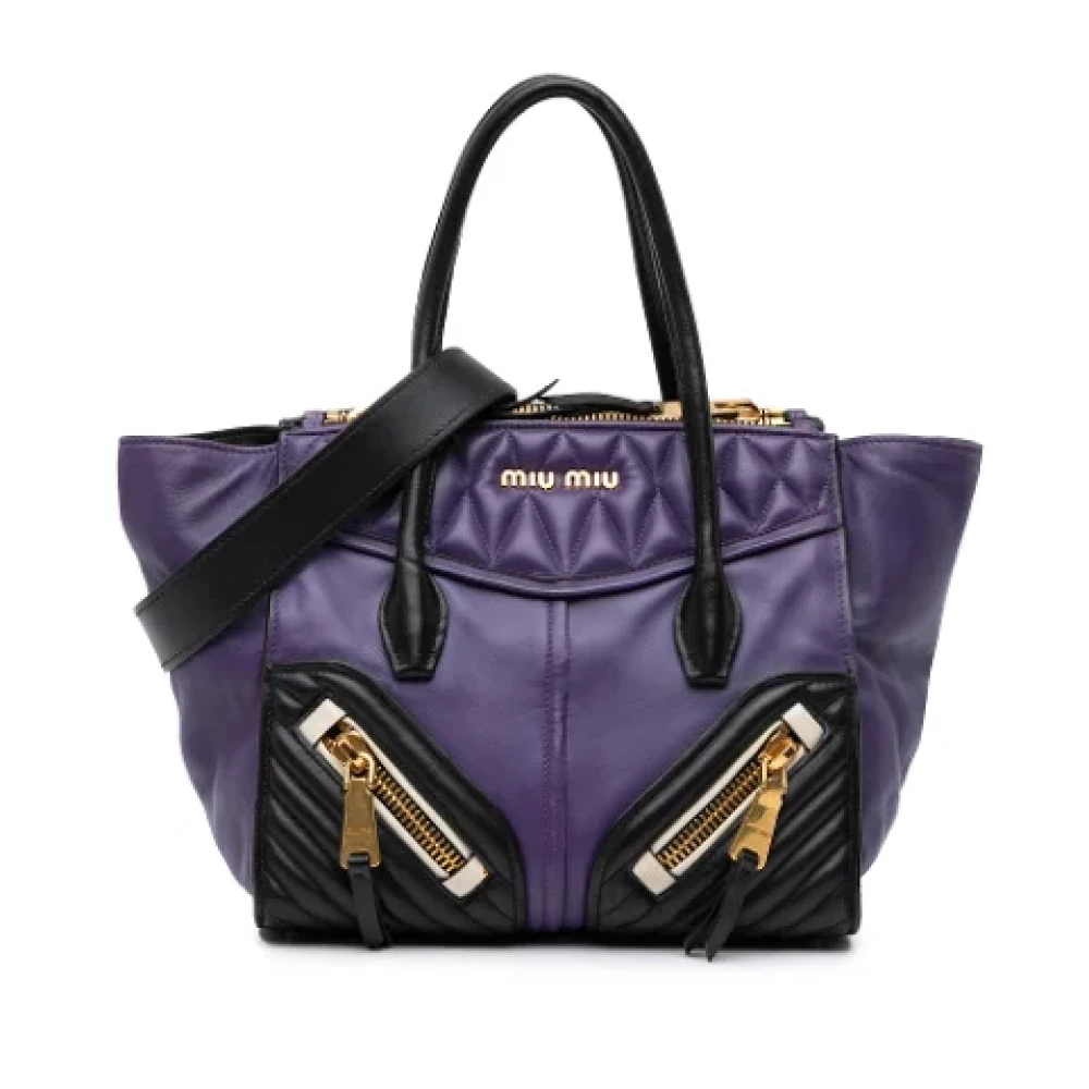 Pre-owned > Pre-owned Bags > Pre-owned Tote Bags - - Miu Miu Pre-owned - Modalova