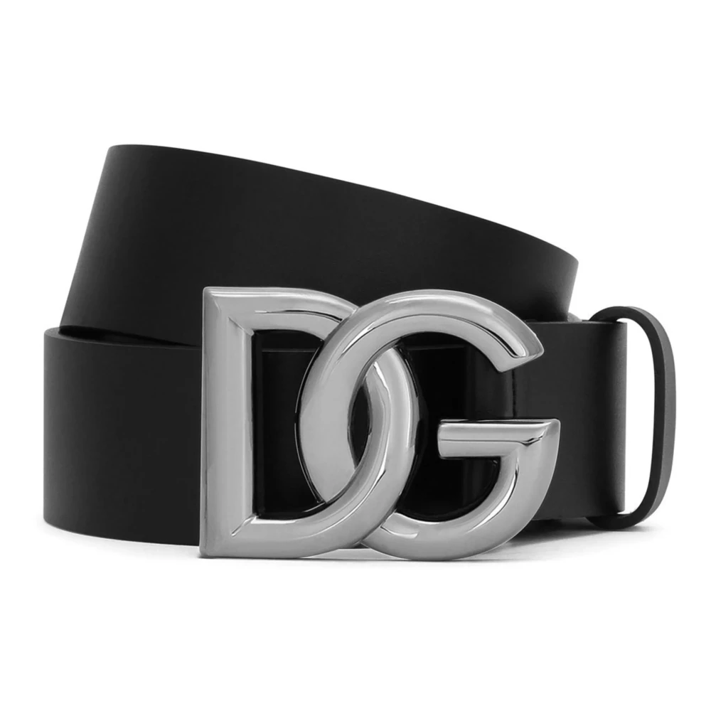 Dolce & Gabbana Designer Riem Collectie Black Heren
