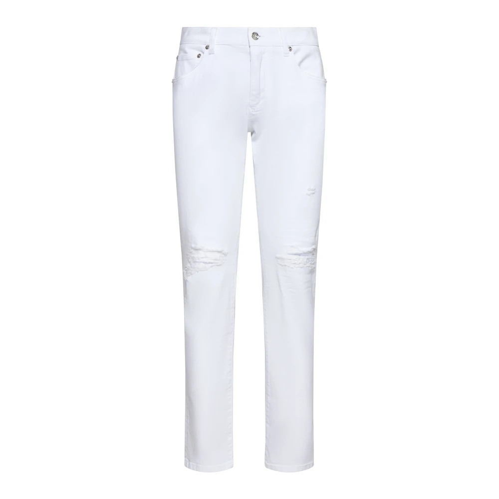 Dolce & Gabbana Stijlvolle Jeans voor Mannen en Vrouwen White Heren