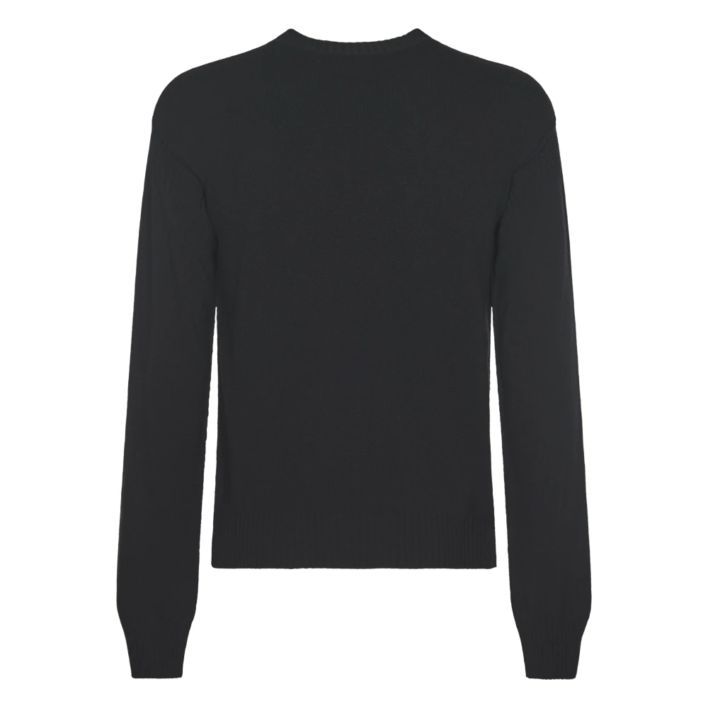 Marni Zwarte Rondehals Sweater Black Heren