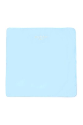couverture-en-coton-bleu-clair-brodee