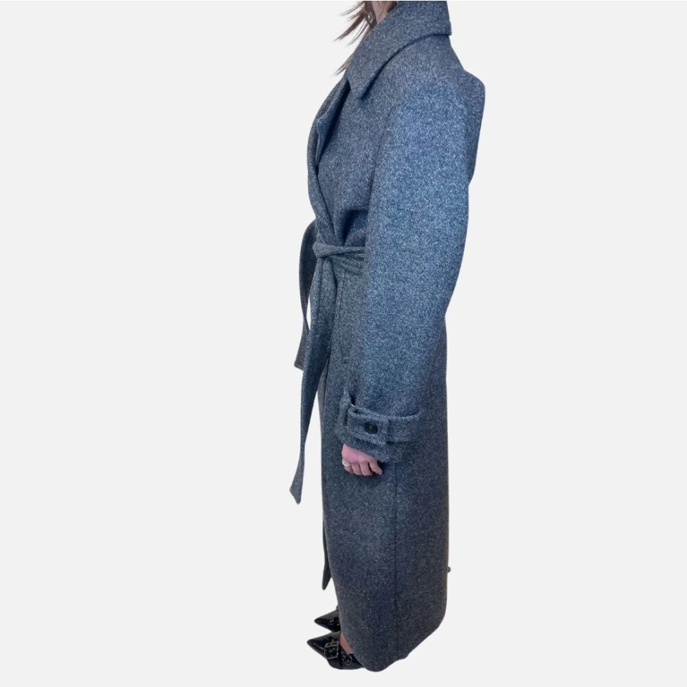 pinko Stijlvolle Winterjas voor Vrouwen Blue Dames