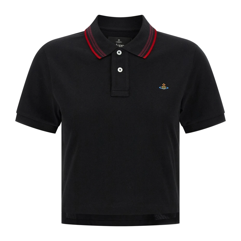 Vivienne Westwood Women's Black Mini Classic Polo Shirt
