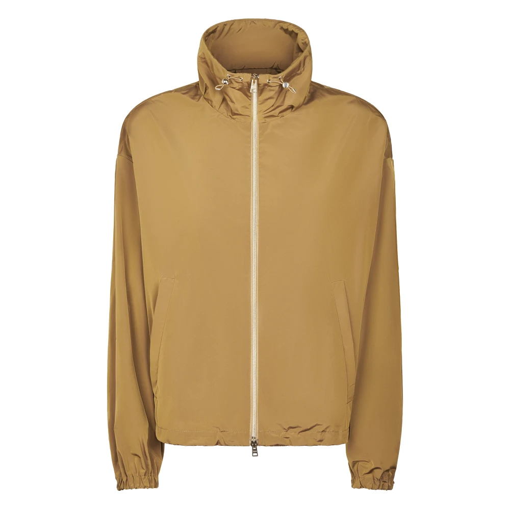 Herno Women's Brown Light Jackets, S, Giubbotto
