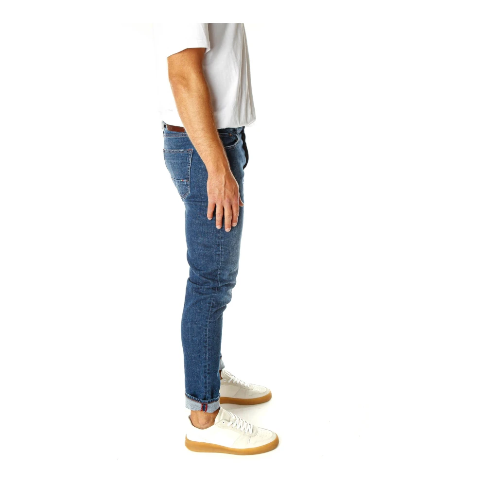 Blue de Gênes Nacht Tapered Fit Jeans Blue Heren