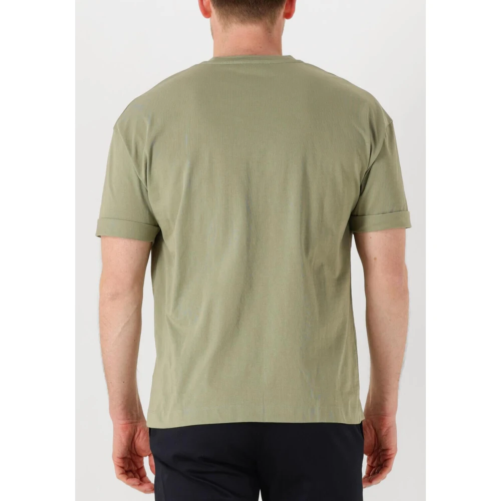 drykorn Heren Polo & T-shirt Thilo 520198 Green Heren