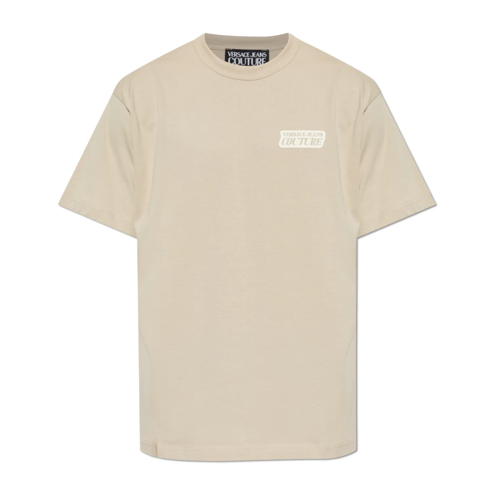 Versace Jeans Couture Uomo Beige Top, Xl, New,