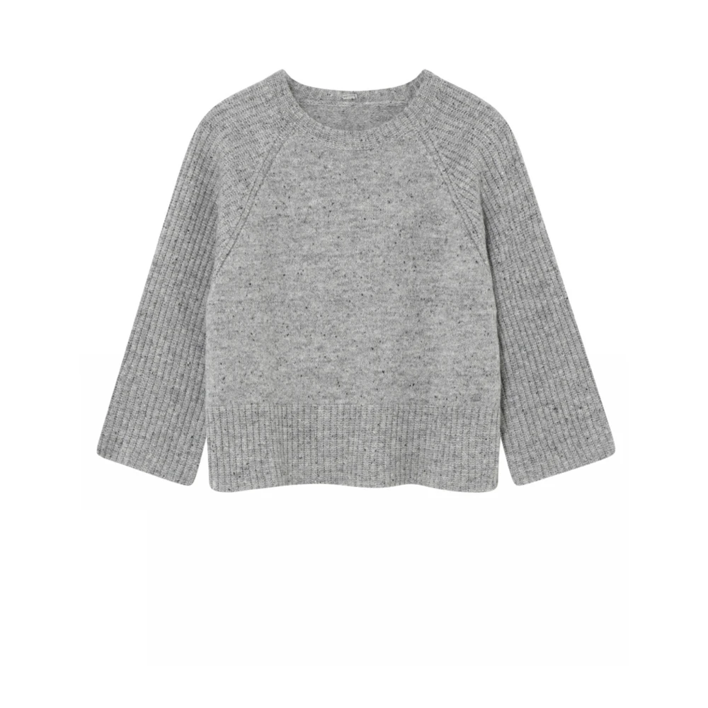 Gustav Lio Knit Sweater Gray Dames