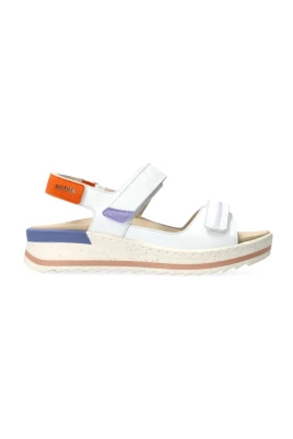 Vit Ergonomisk Bred Passform Sandal
