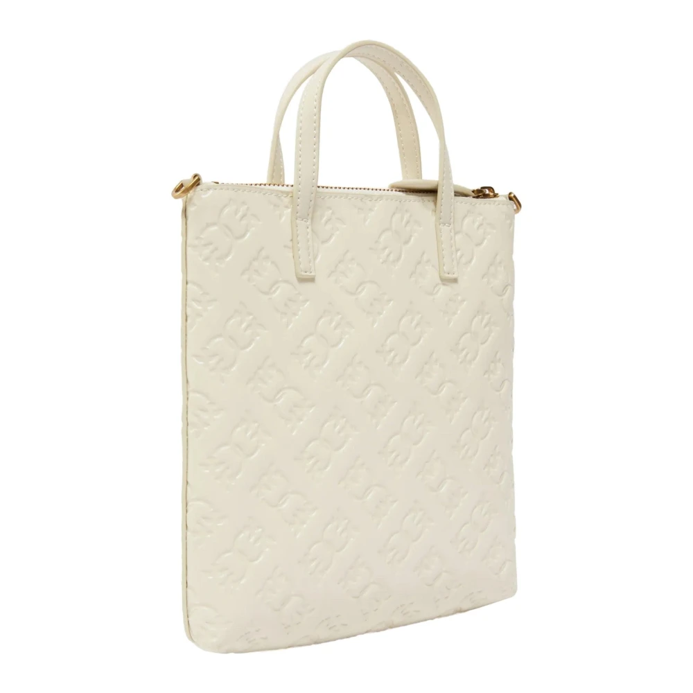 pinko Leren Handtas Samenstelling: 92% Leer 8% Polyurethaan White Dames