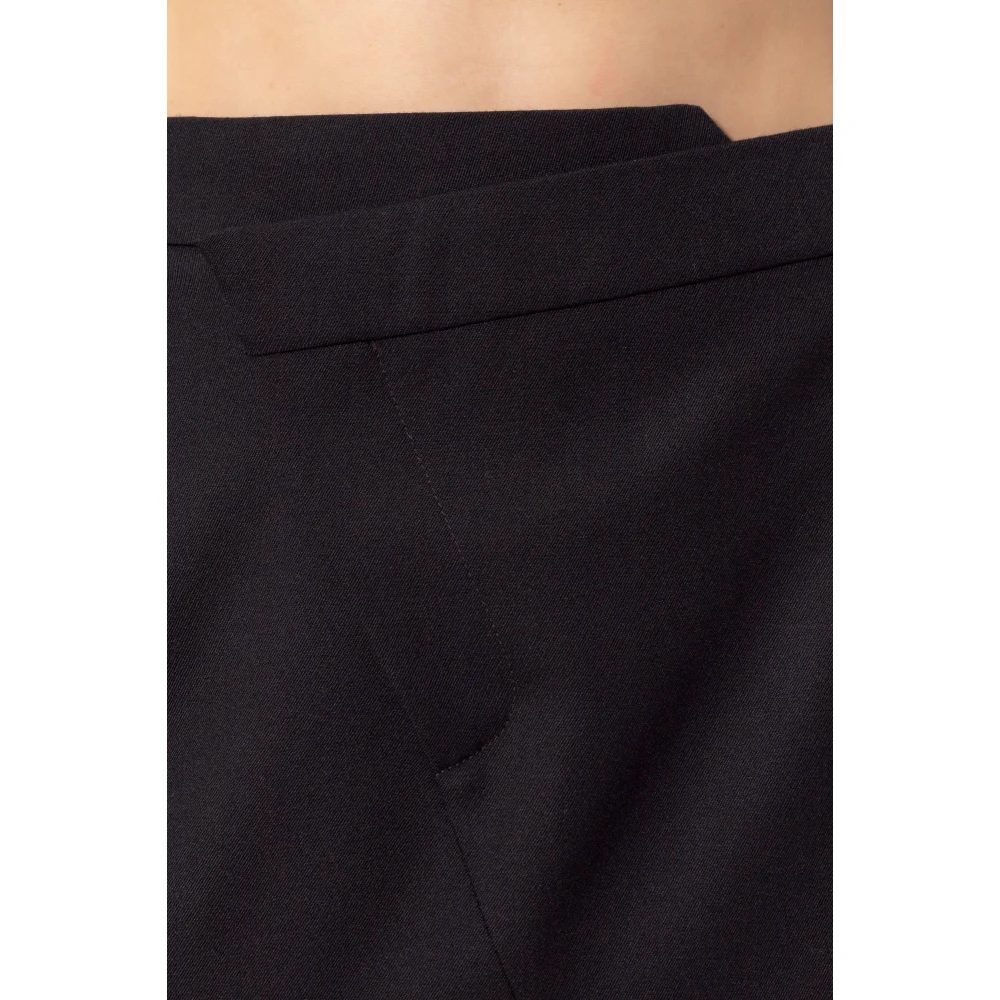 alexander mcqueen Asymmetrische Rok Black Dames