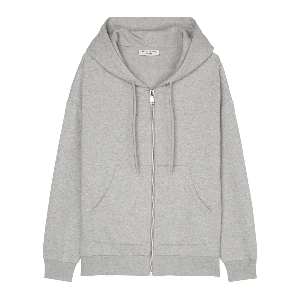 Marc O'Polo Oversized sweatshirt jack Gray Dames