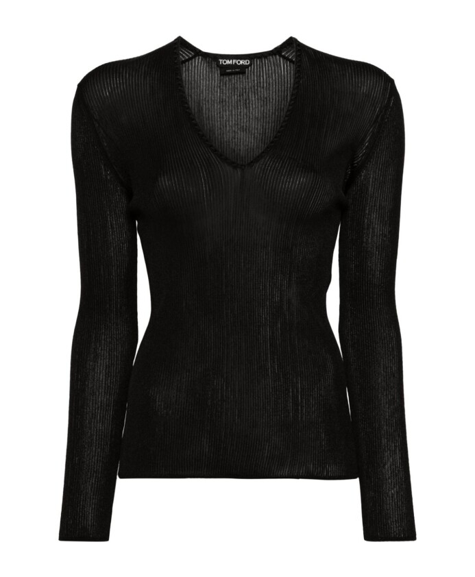 black-sheer-fine-ribbed-topwear-aw24
