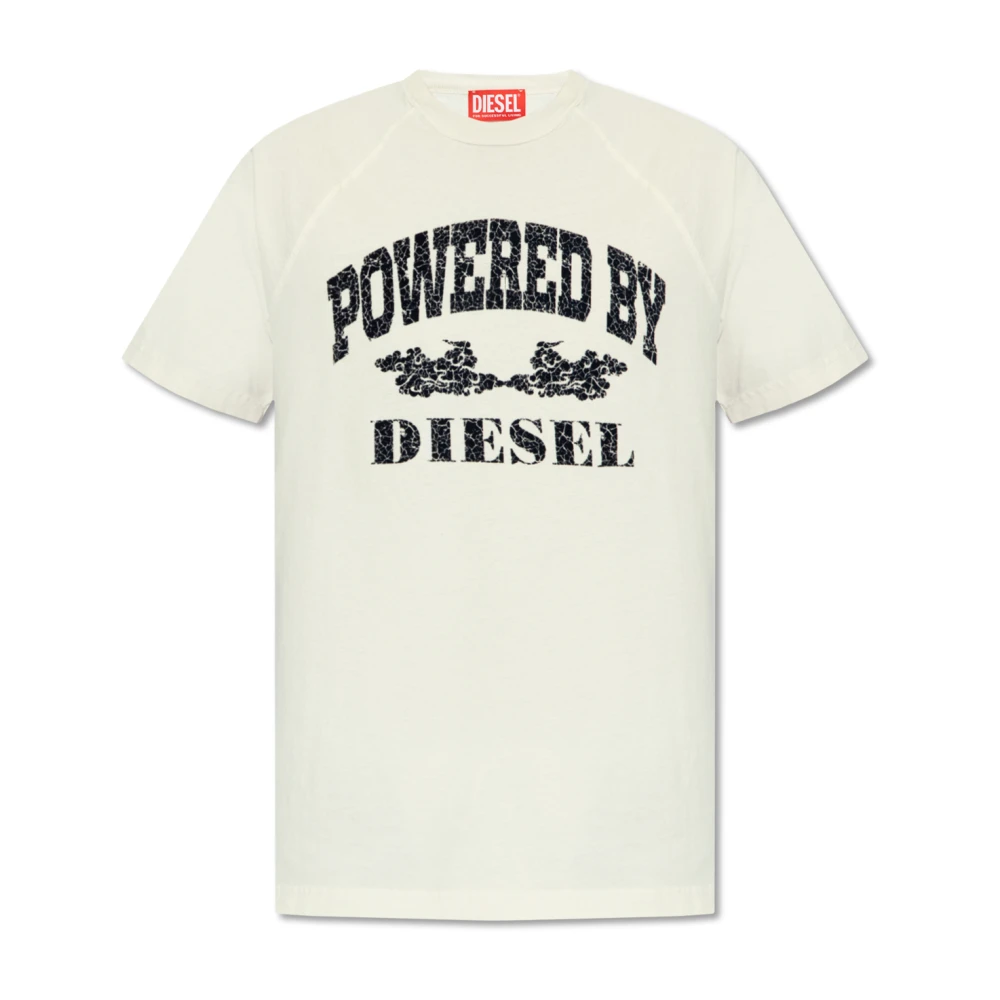 Diesel ‘T-Rust’ T-shirt Beige, Herr