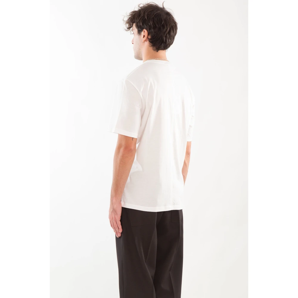 Costumein Reguliere Tee in Neil Stijl White Heren