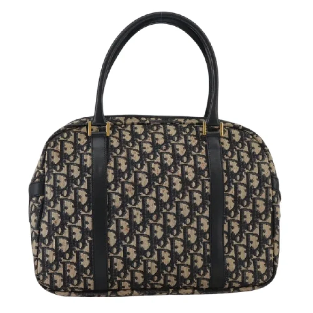 Dior Vintage Pre-owned Canvas dior-bags Blue Dames