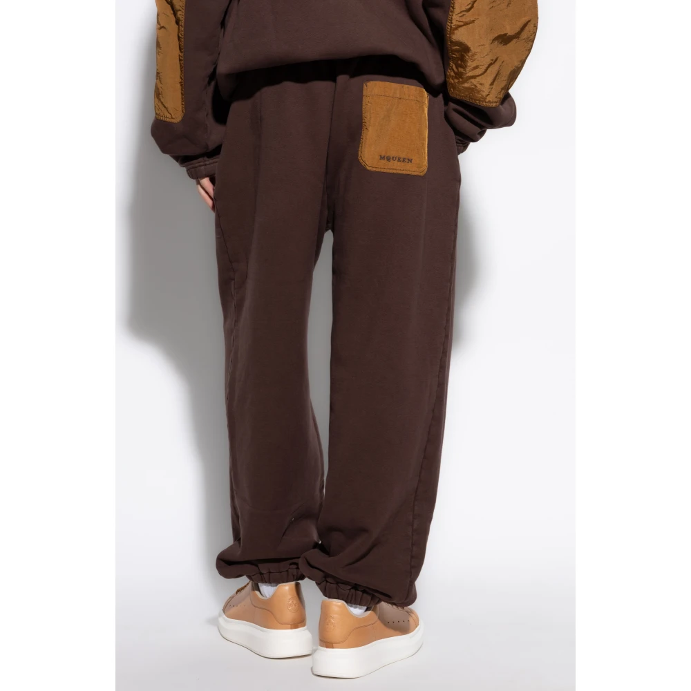 alexander mcqueen Sweatpants Brown Heren