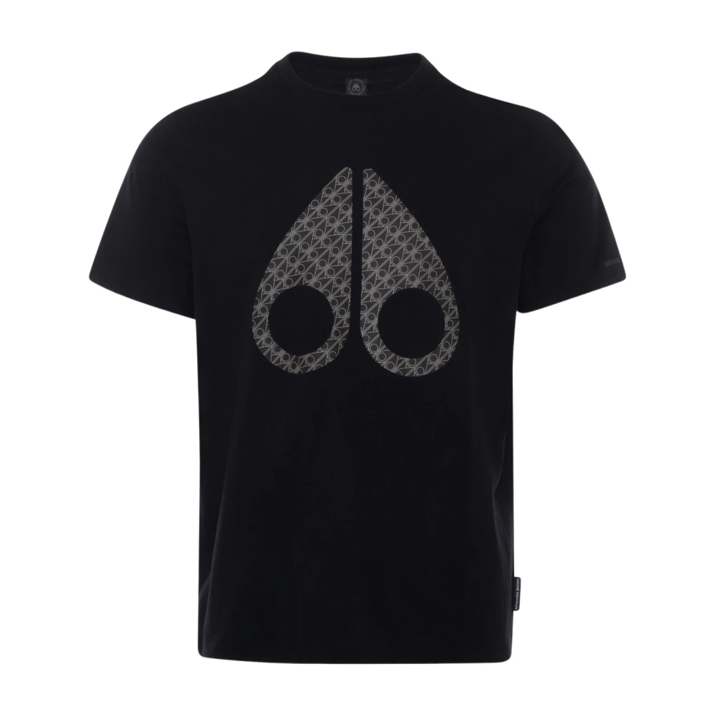 Moose Knuckles Zwart Dusk Chamblee Tee Black Heren