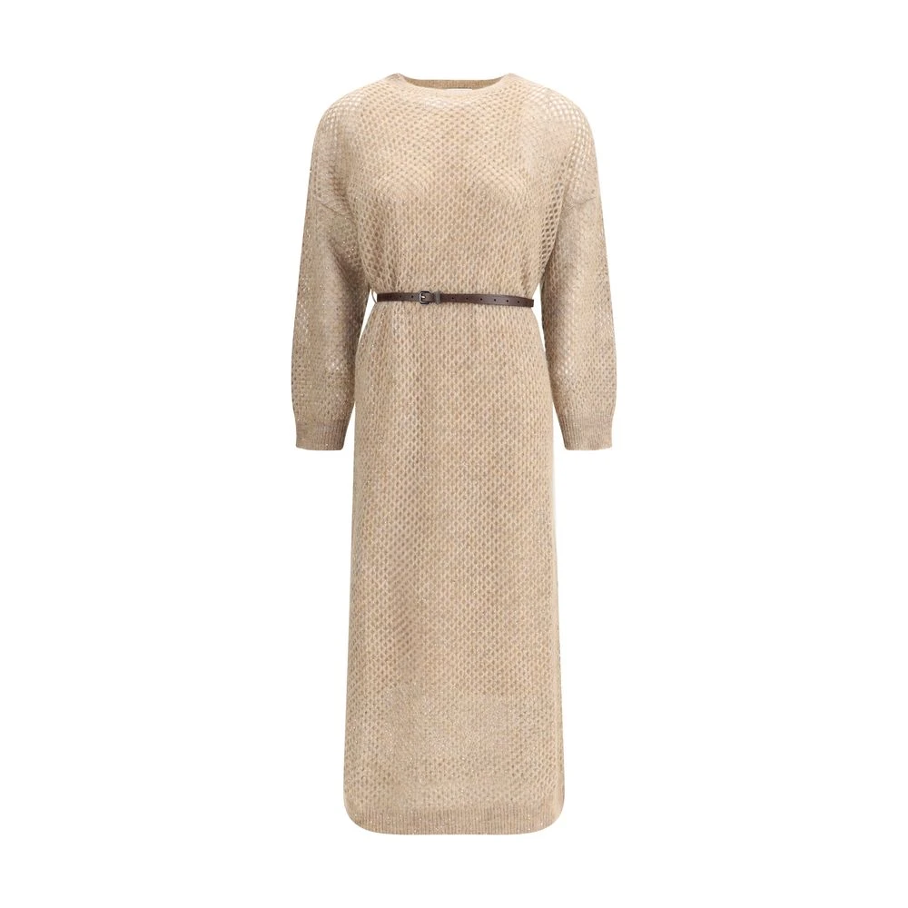Dresses > Day Dresses > Knitted Dresses - - Brunello Cucinelli - Modalova