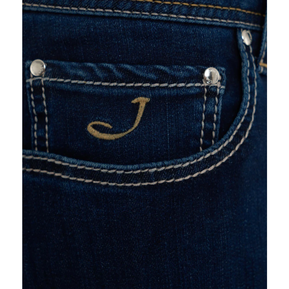 Jacob Cohën Blauwe Ss24 Heren Jeans Blue Heren