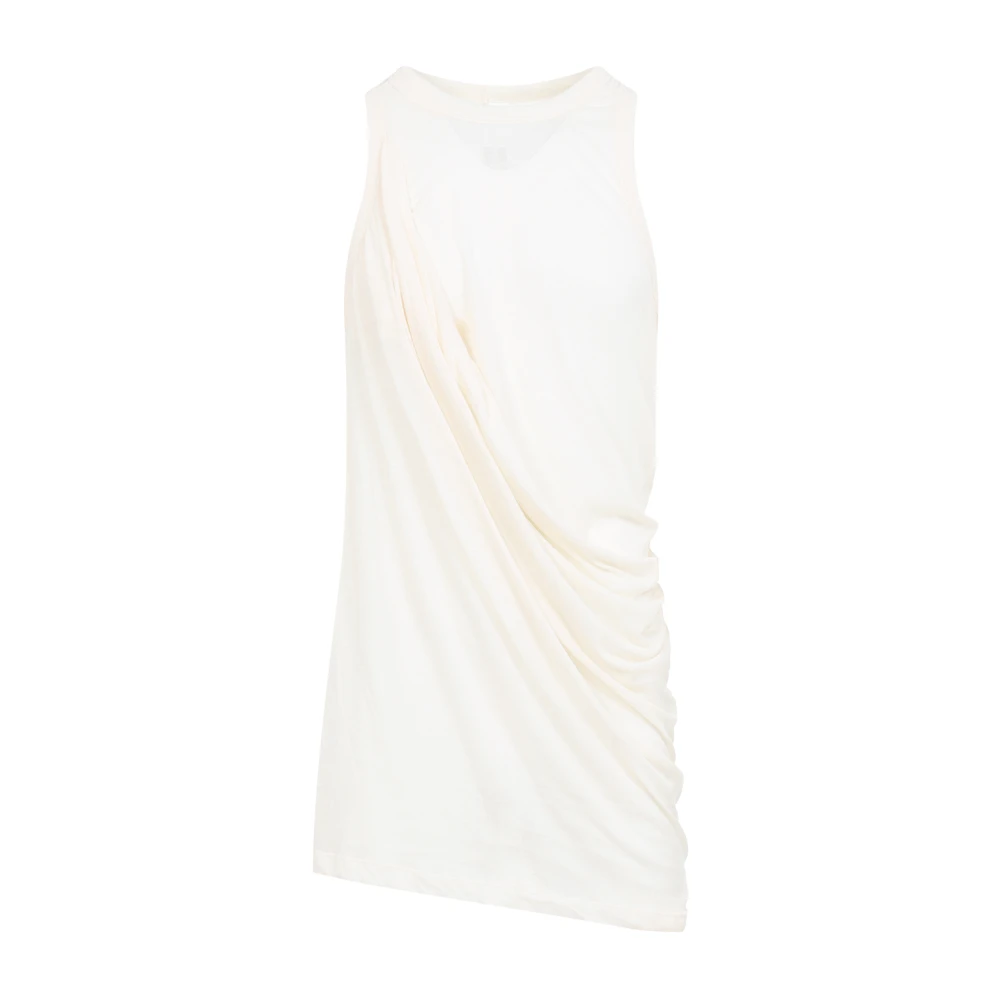 Rick Owens Stijlvolle Neutrale Top Ss25 White Heren