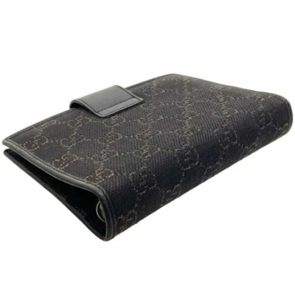 Gucci Vintage Pre-owned Canvas home-office Blue Dames
