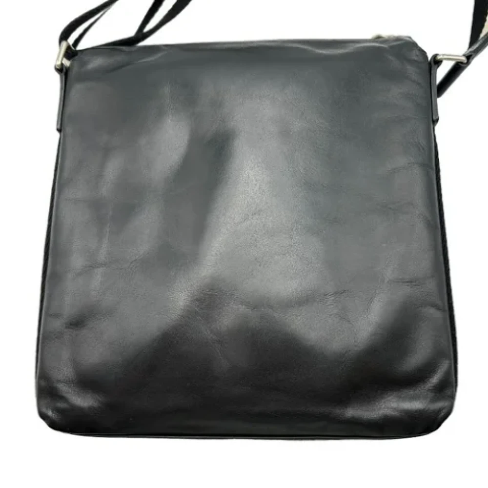 Bally Pre-owned Leather shoulder-bags Black Dames