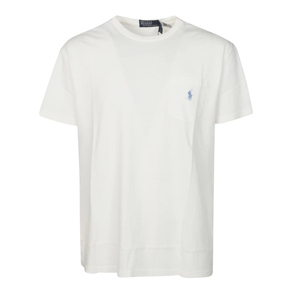 Ralph Lauren Witte T-shirts en Polos Sscnpktclsm1 White Heren