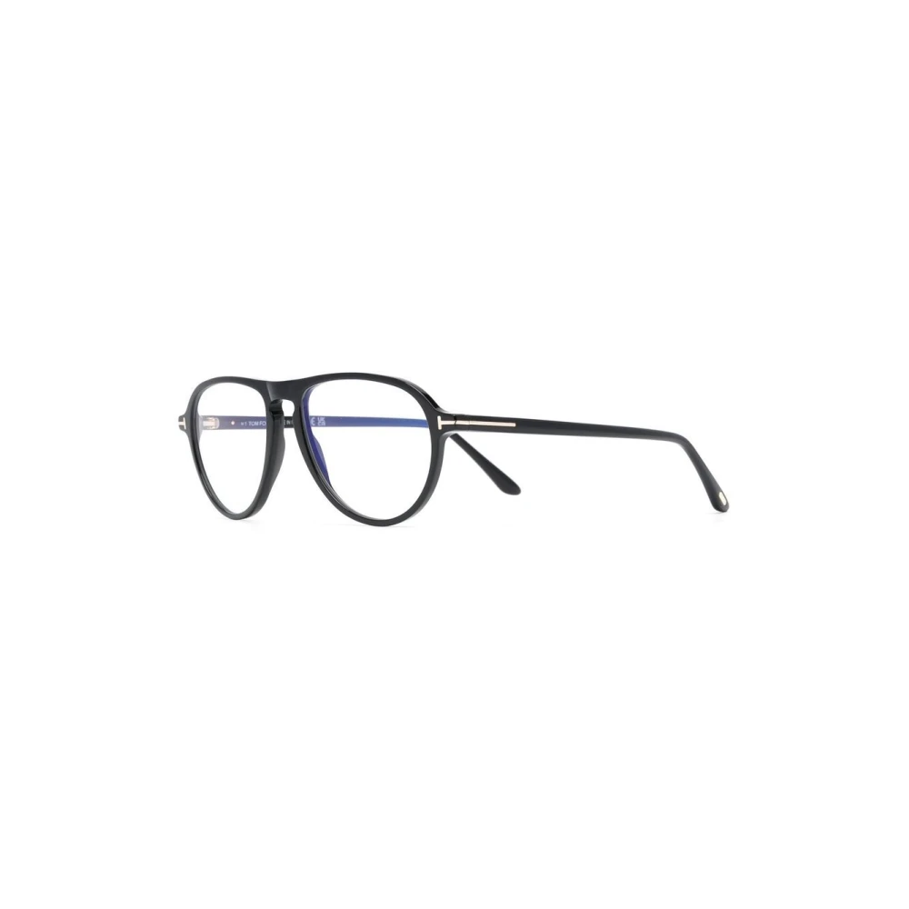 Tom Ford Klassiek Zwart Optisch Montuur Black Heren