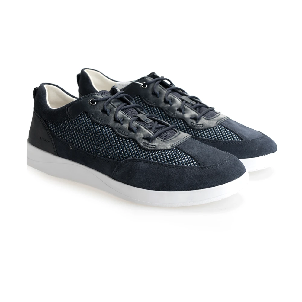 Geox Geox joggesko u kennet Heren Schoenen Blauw