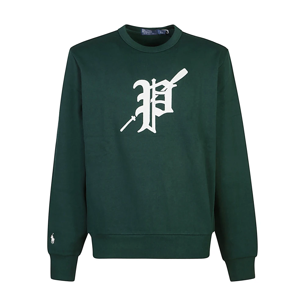 Polo Ralph Lauren Groene Sweatshirt Aw24 Herenmode Green Heren