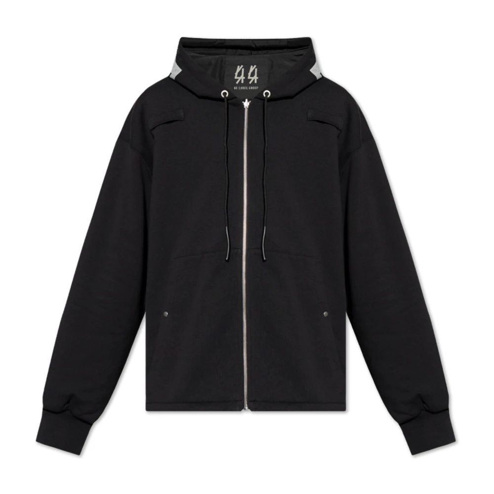 44 Label Group Omkeerbaar Sweatshirt Black Heren