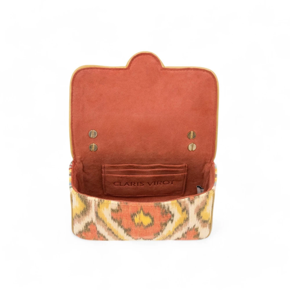 Claris Virot Mini Ava Schoudertas in Balinese Stof Multicolor Dames
