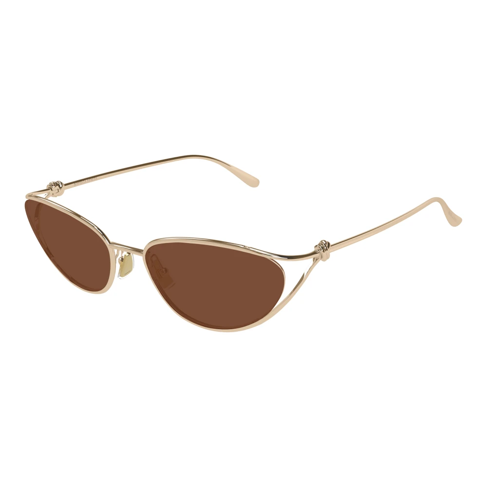 Bottega Veneta Women's Yellow Sunglasses - Sunglasses - 57 Mm - Accessories