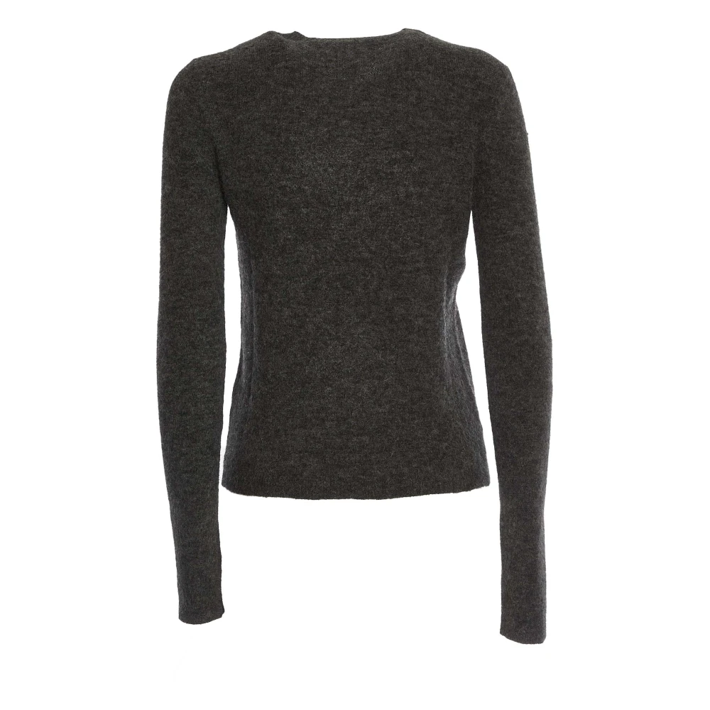 Isabel marant Grijze Slim Fit Sweater Gray Dames