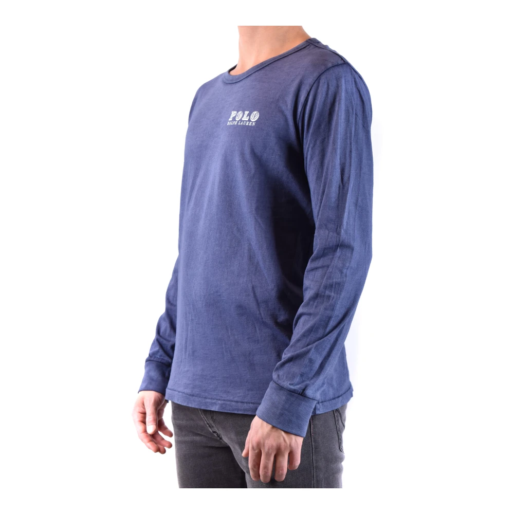 Polo Ralph Lauren Casual Katoenen T-Shirt voor Mannen Blue Heren