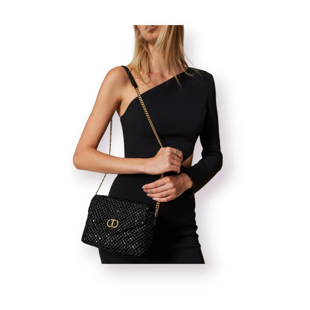 Twinset Eco-leren tassen Black Dames